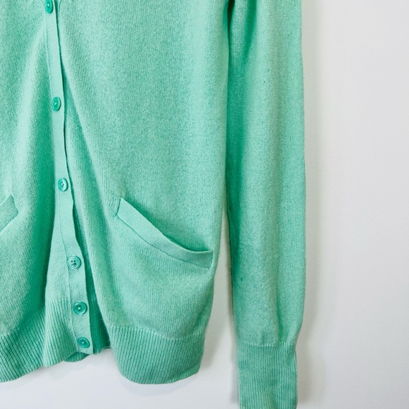 Equipment Turquoise Blue 100% Cashmere Knit Relaxed Fit Cardigan UK XS - Picture 7 of 11